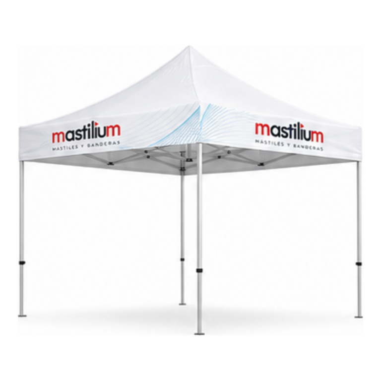 Carpa plegable personalizado con el logotipo de Mastilium
