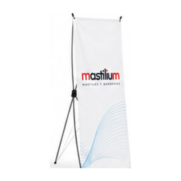 X banner personalizado con el logotipo de Mastilium