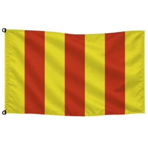 Bandera a rayas para carreras - pista resbaladiza | Mastilium