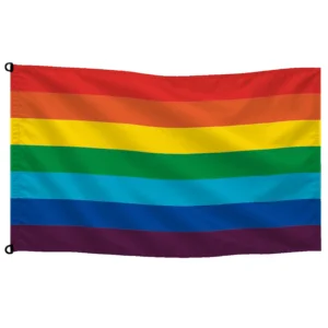 Bandera de mesa arcoiris 7 franjas | Mastilium
