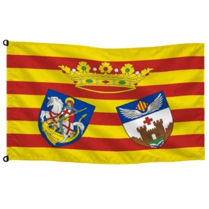 Bandera de Alcoi/Alcoy de despacho | Mastilium
