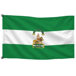 Bandera de Andalucía de despacho | Mastilium