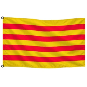 Bandera de Aragón para exterior — sin escudo | Mastilium