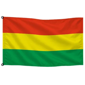 Bandera de Bolivia de despacho — sin escudo | Mastilium