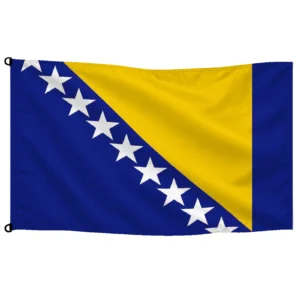 Bandera de Bosnia y Herzegovina de despacho — con escudo | Mastilium