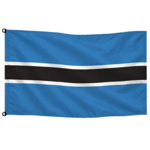 Bandera de Botsuana de despacho — sin escudo | Mastilium