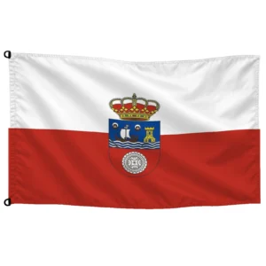 Bandera de Cantabria de despacho — con escudo | Mastilium