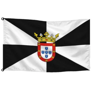 Bandera de Ceuta de despacho — con escudo | Mastilium