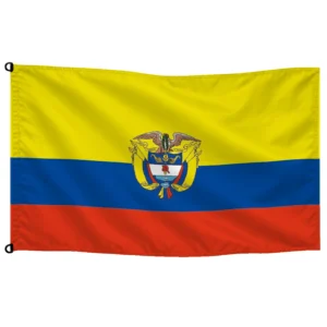 Bandera de Colombia de despacho — con escudo | Mastilium