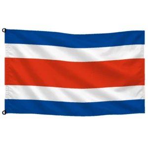 Bandera de Costa Rica de despacho — sin escudo | Mastilium