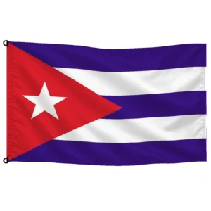 Bandera de Cuba de despacho — con escudo | Mastilium