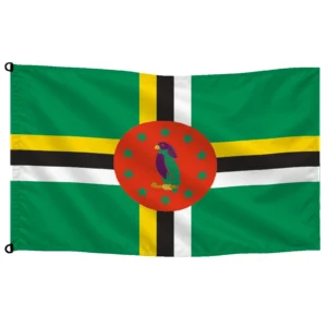 Bandera de Dominica de despacho — con escudo | Mastilium