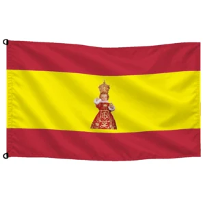 Bandera de mesa de España con niño de la bola | Mastilium