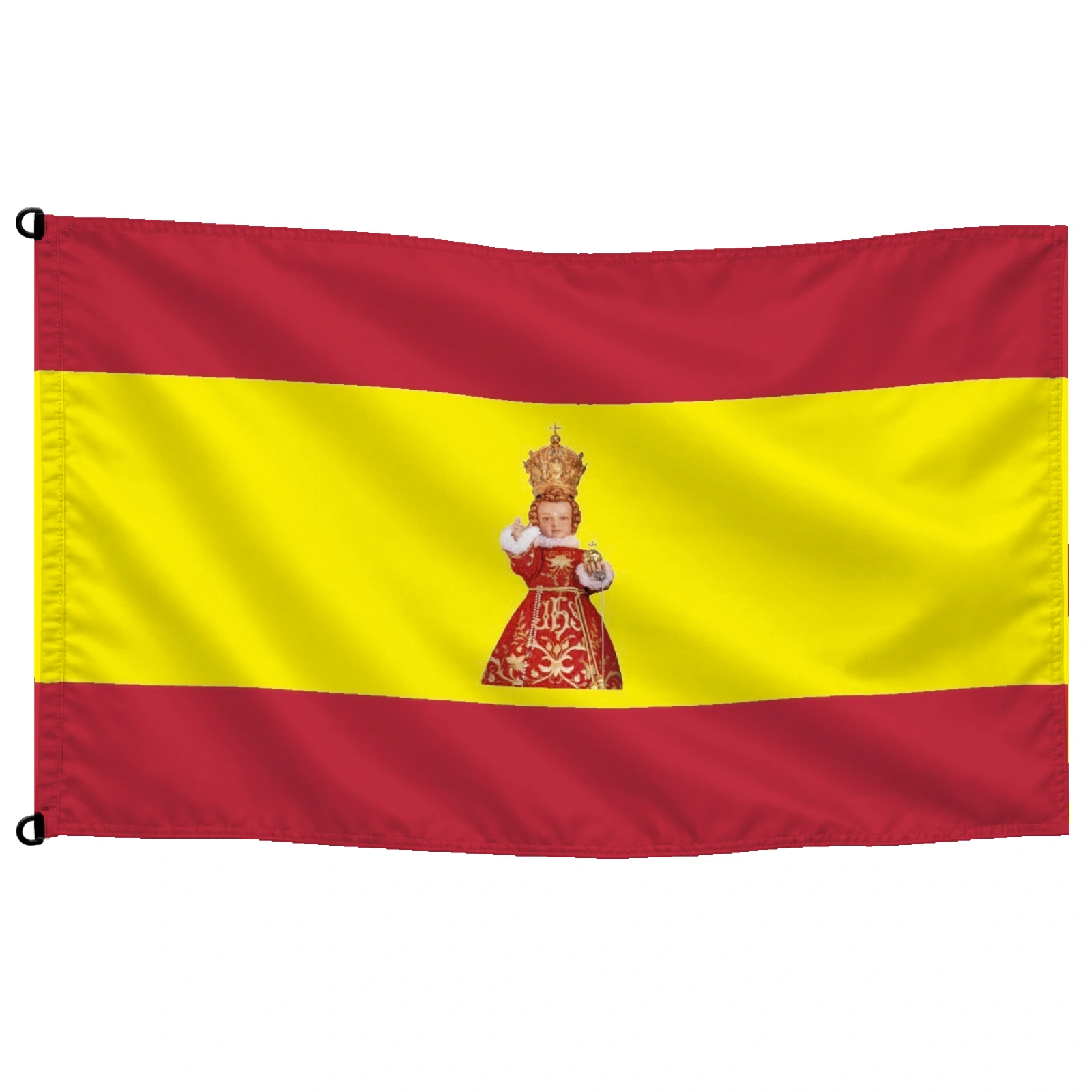 Bandera de mesa de España con niño de la bola | Mastilium