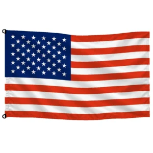 Bandera de Estados Unidos de despacho — con escudo | Mastilium