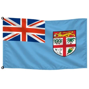 Bandera de Fiyi de despacho — con escudo | Mastilium