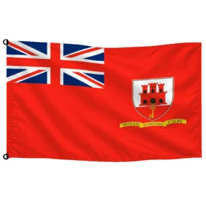 Bandera de Gibraltar de despacho — civil | Mastilium