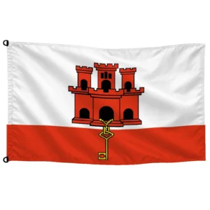 Bandera de Gibraltar de despacho | Mastilium