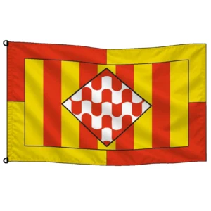 Bandera de despacho de Girona provincia | Mastilium