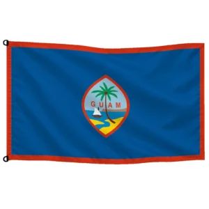 Bandera de Guam de despacho — con escudo | Mastilium