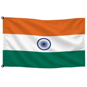 Bandera de India de despacho — con escudo | Mastilium