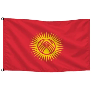 Bandera de Kirguistán de despacho | Mastilium