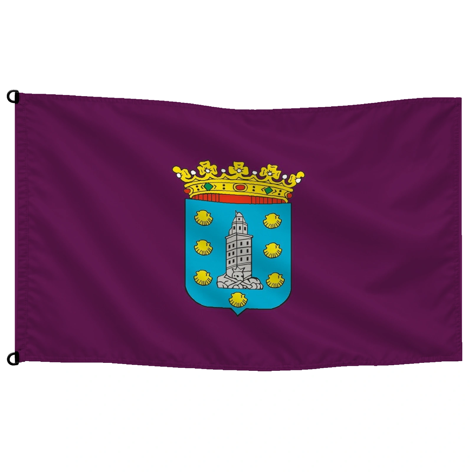 Bandera de despacho de La Coruña diputación | Mastilium