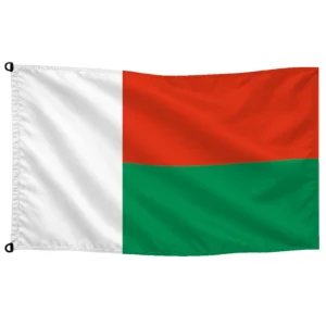 Bandera de Madagascar de despacho — sin escudo | Mastilium