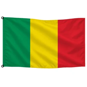 Bandera de Malí de despacho — sin escudo | Mastilium