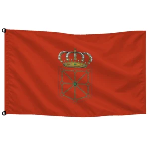 Bandera de Navarra de despacho — con escudo | Mastilium