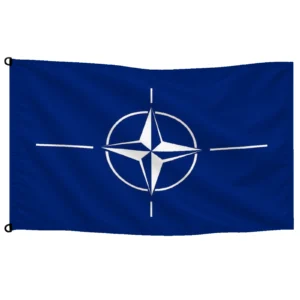 Bandera de mesa de OTAN | Mastilium