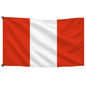 Bandera de Perú de despacho — sin escudo | Mastilium