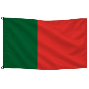 Bandera de Portugal de despacho — sin escudo | Mastilium