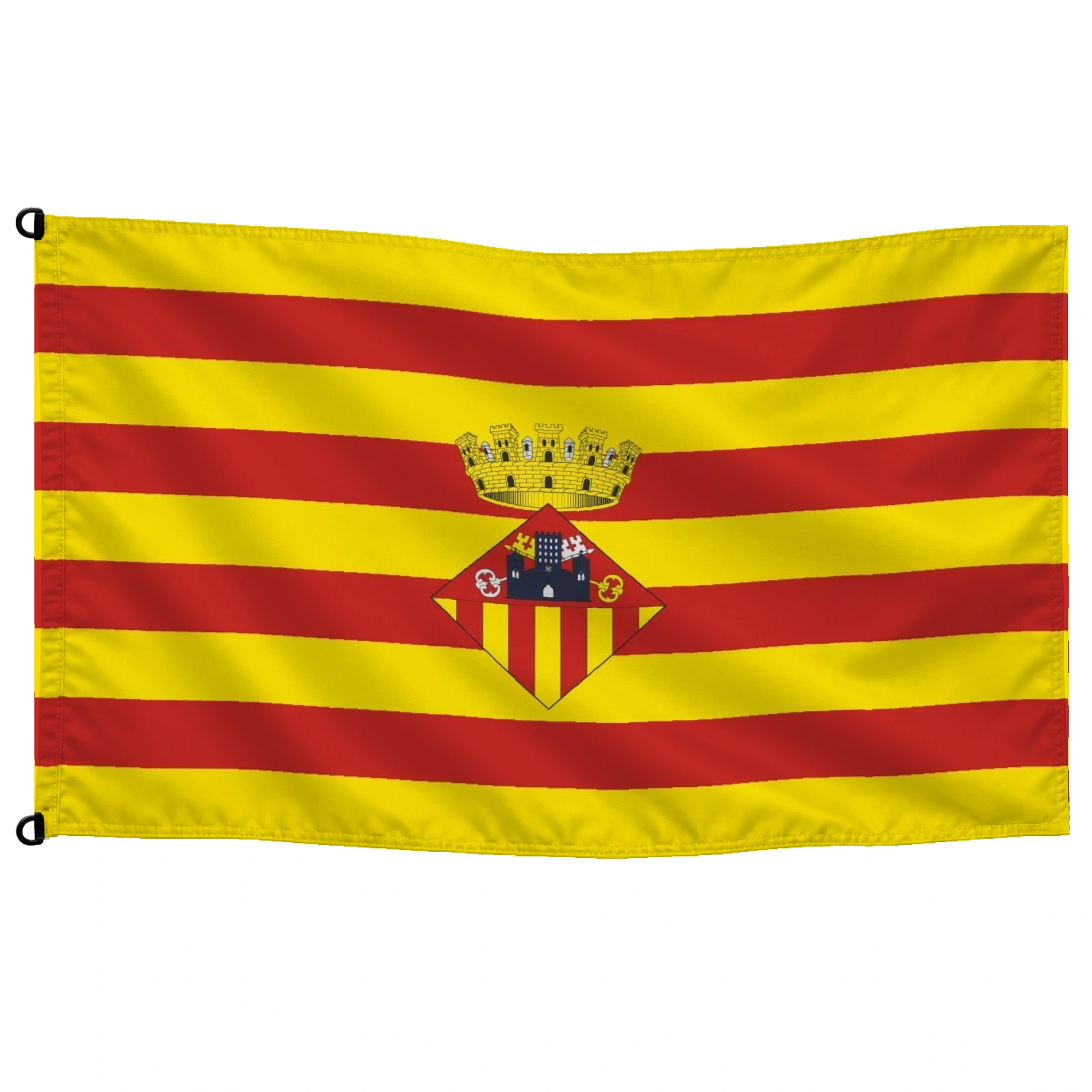 Bandera de Sant Cugat del Vallès de despacho | Mastilium