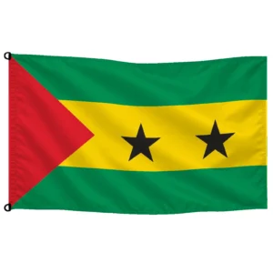 Bandera de Santo Tomé y Príncipe de despacho | Mastilium