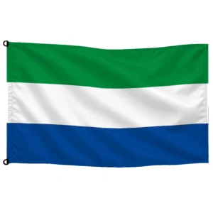 Bandera de Sierra Leona de despacho — sin escudo | Mastilium