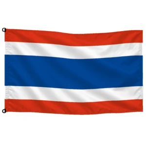 Bandera de Tailandia de despacho — sin escudo | Mastilium