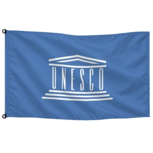 Bandera de mesa de Unesco | Mastilium