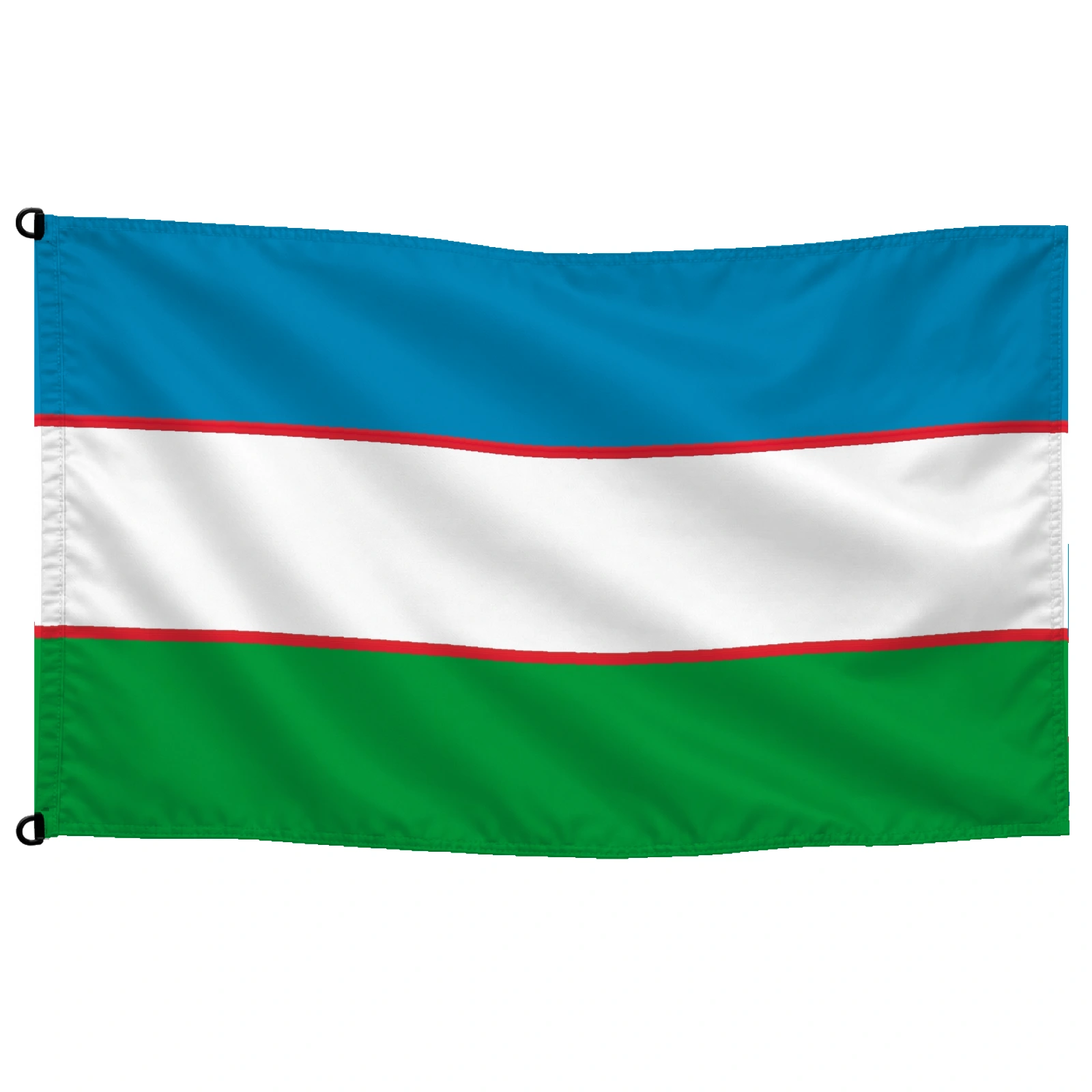 Bandera de Uzbekistán de despacho — sin escudo | Mastilium