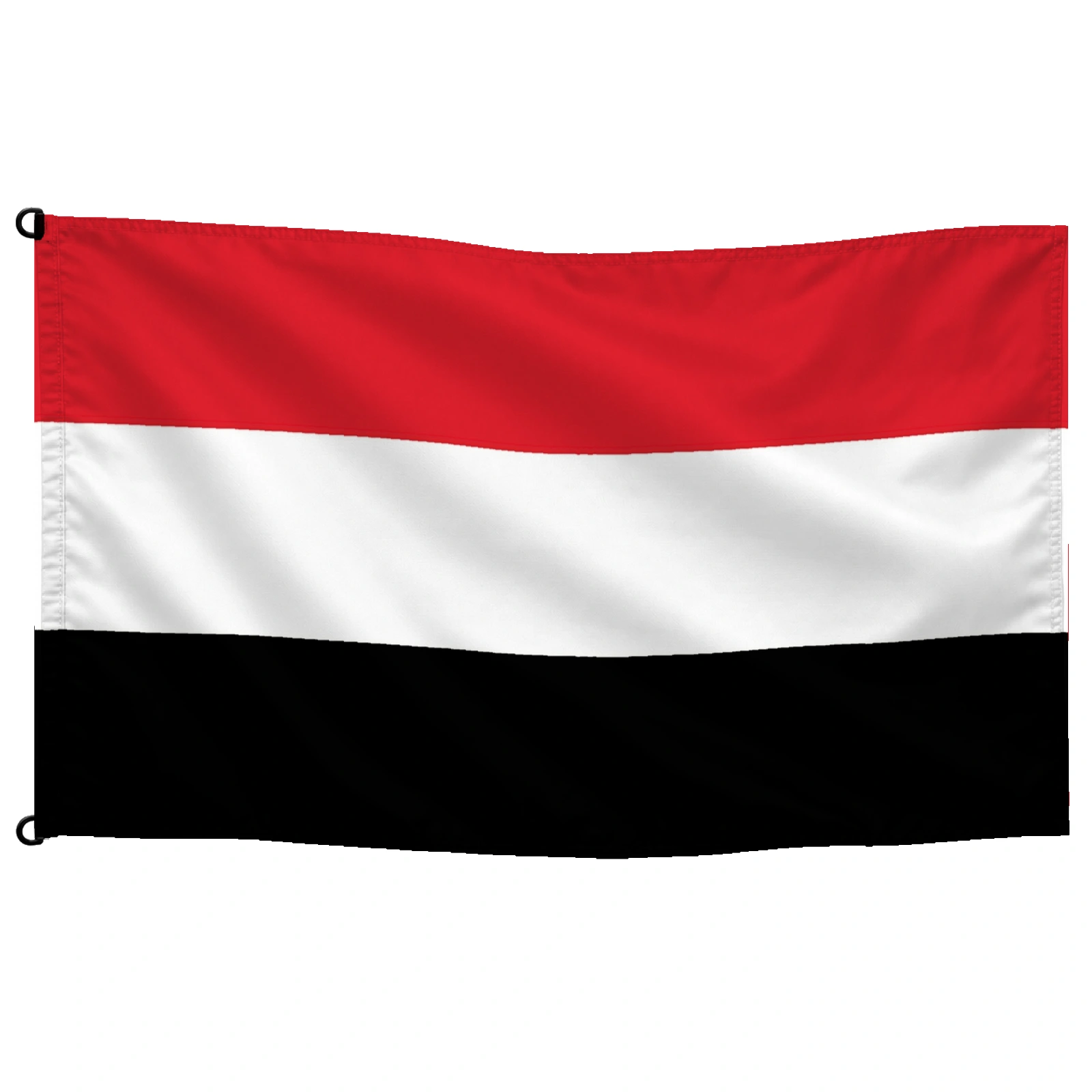 Bandera de Yemen de despacho — sin escudo | Mastilium