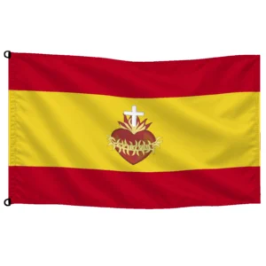 Bandera de mesa del Sagrado Corazon | Mastilium