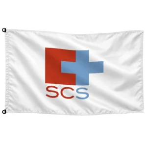 Bandera de mesa del servicio cántabro de salud | Mastilium