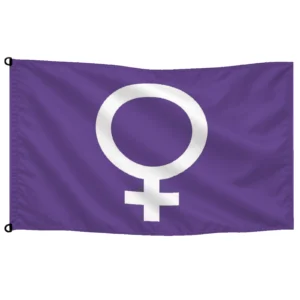 Bandera de mesa feminista | Mastilium