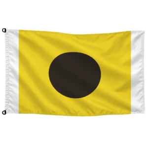 Bandera maritima alfabetica I-INDIA | Mastilium