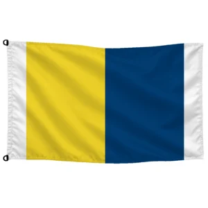Bandera maritima alfabética K-KILO | Mastilium