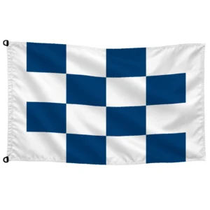 Bandera maritima alfabética N-NOVEMBER | Mastilium