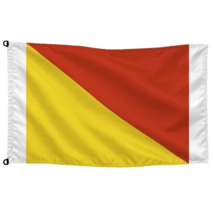 Bandera maritima alfabetica O-OSCAR | Mastilium