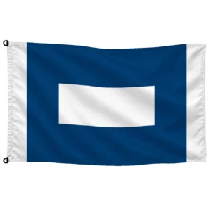 Bandera maritima alfabetica P-PAPA | Mastilium