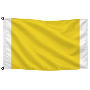 Bandera maritima alfabetica Q-QUEBEC | Mastilium
