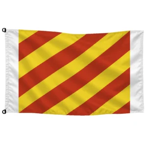 Bandera maritima alfabetica Y-YANKEE | Mastilium